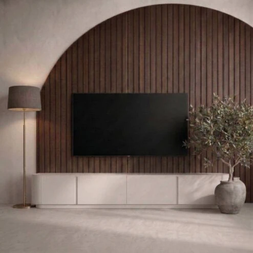 Tv meubel Yama zand staand | 235cm