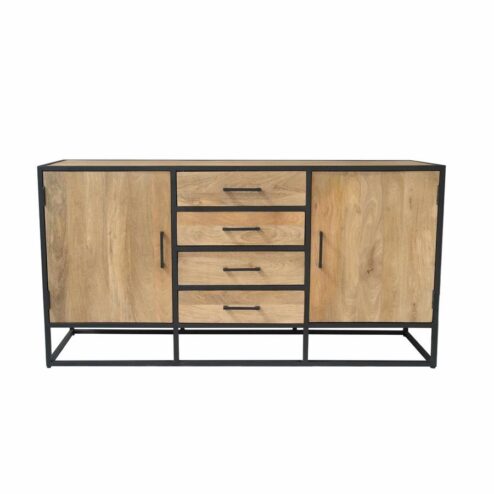 Alaska Dressoir Mangohout 165cm