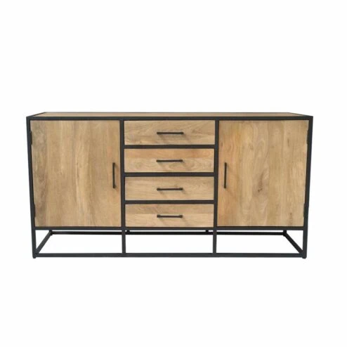 Alaska Dressoir Mangohout 165cm