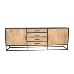Alaska Dressoir Mangohout 210cm