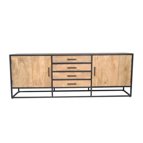 Alaska Dressoir Mangohout 210cm
