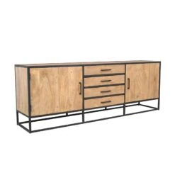 Alaska Dressoir Mangohout 210cm