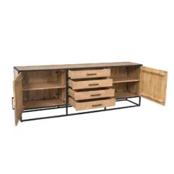 Alaska Dressoir Mangohout 210cm
