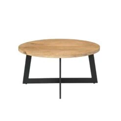 Alaska Salontafel x-poot Set van 2 Mangohout