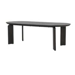 Allure Eettafel ovaal donkerbruin 220cm