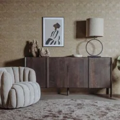 Amalfi Dressoir bruin eikenfineer 200cm