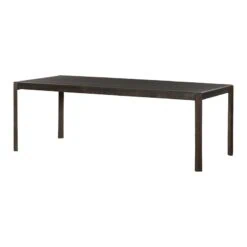 Amalfi Eettafel bruin eikenfineer 180cm