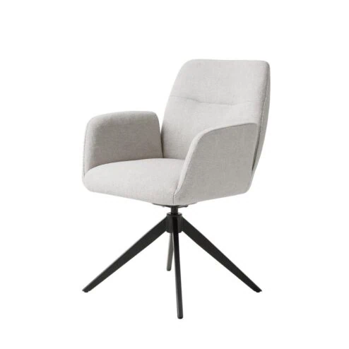 Amira Eetkamerstoel lichtgrijs