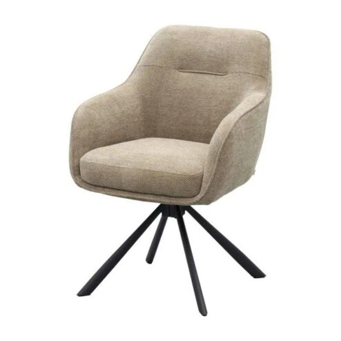 Annabel Eetkamerstoel taupe