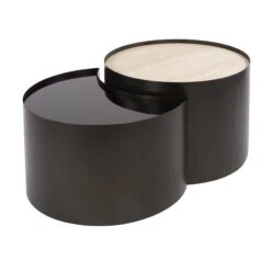 Arianna-Salontafel-Set-van-2-Rond-keramiek-glas-60cm-8