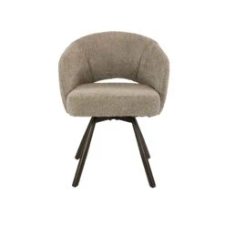 Boca-Armstoel-Draaibaar-Boucle-Zand-bruin-9