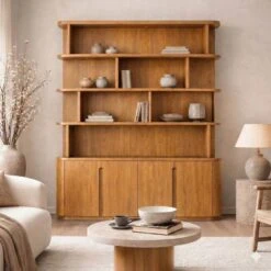 Boekenkast Yama naturel | 165cm