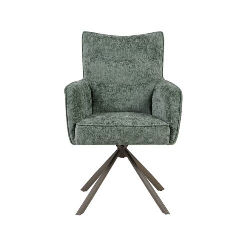 Dubai Eetkamerstoel Hunter met Bronze poot