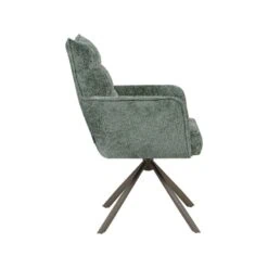 Dubai Eetkamerstoel Hunter met Bronze poot