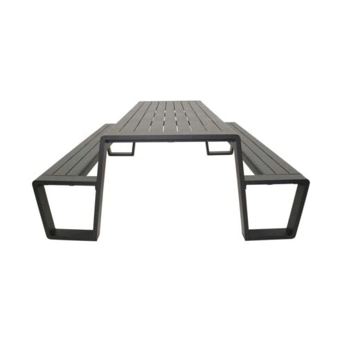 Estilo Picknickset antraciet 220cm