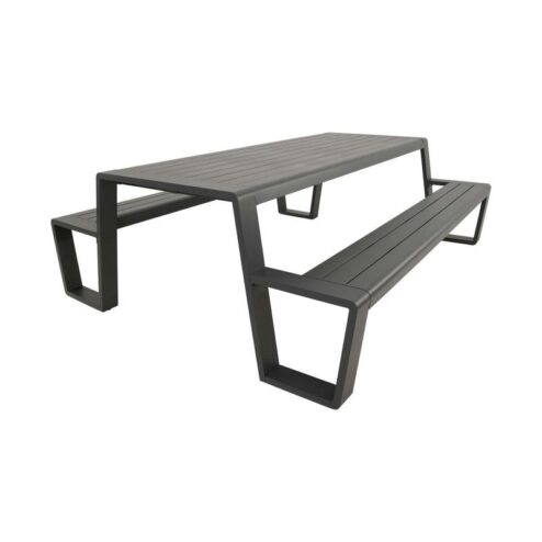 Estilo Picknickset antraciet 220cm