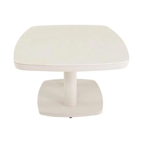 Geneva Loungetafel verstelbaar Deens ovaal beige 135cm