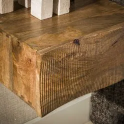 Jasmina Zwevend Nachtkastje 1 lade Mangohout 40cm