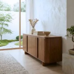 Jessy Dressoir walnoot 200cm