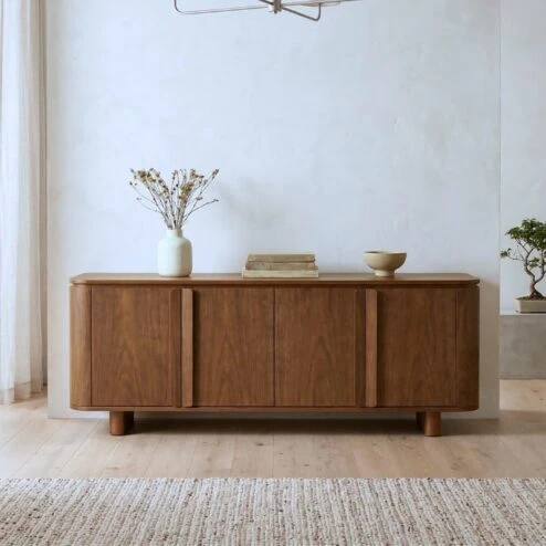 Jessy Dressoir walnoot 200cm