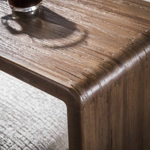 Jill Teak Bijzettafel Teakhout Espresso 40cm