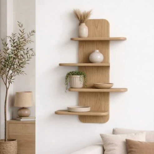 Juul Wandrek 4 planken naturel