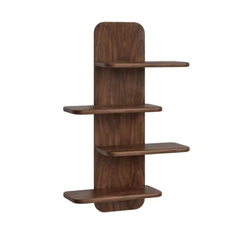 Juul Wandrek 4 planken walnoot