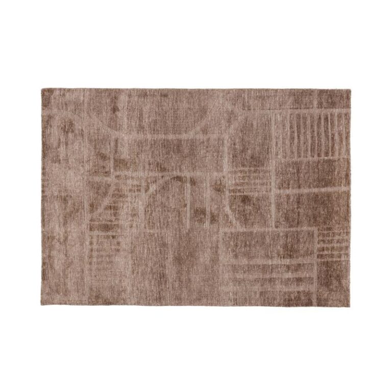 Lovi Vloerkleed Polyester/Katoen Taupe 170x240cm