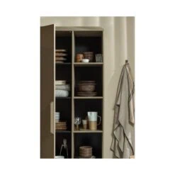 Lowen Opbergkast Dennenhout Mud 100cm