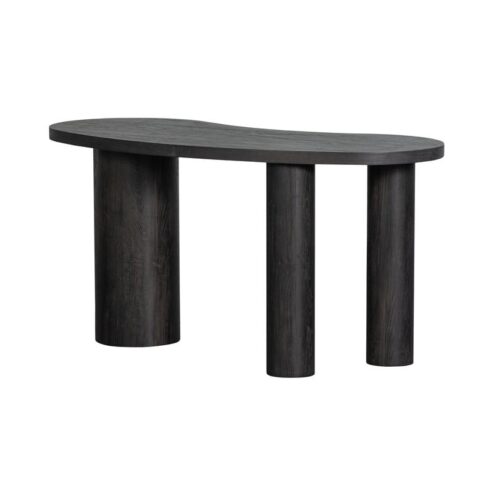 Maan Sidetable Organisch MDF Donkerbruin 150cm