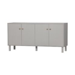 Madu Dressoir Dennenhout Wolkengrijs 160cm