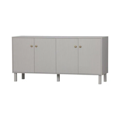 Madu Dressoir Dennenhout Wolkengrijs 160cm