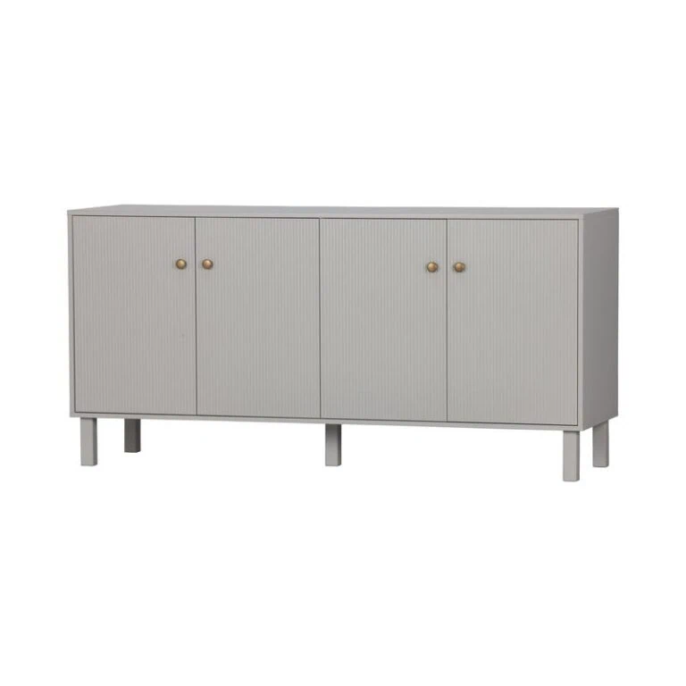 Madu Dressoir Dennenhout Wolkengrijs 160cm