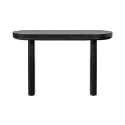 Mael Bureau Fineer Zwart 120cm