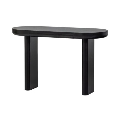 Mael Bureau Fineer Zwart 120cm