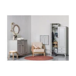 Mark Fauteuil Geweven Stof Naturel