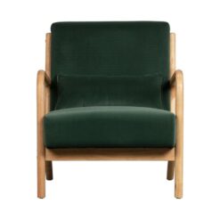 Mark Fauteuil Velvet Flesgroen