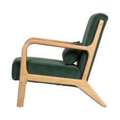 Mark Fauteuil Velvet Flesgroen