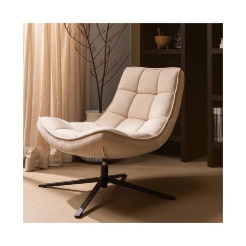 Maudi Draaifauteuil Naturel