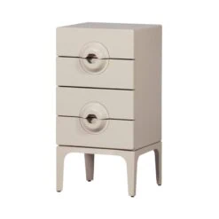 Merge Ladekast 4 Lades Eucalyptushout Greige 44cm