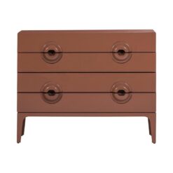 Merge Ladekast Eucalyptushout Oudroze 110cm