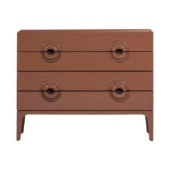 Merge Ladekast Eucalyptushout Oudroze 110cm