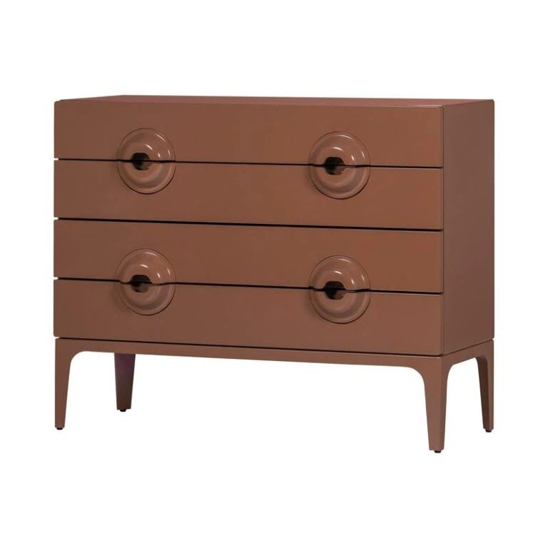 Merge Ladekast Eucalyptushout Oudroze 110cm