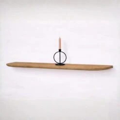 Mette Wandplank zwevend Naturel 120cm