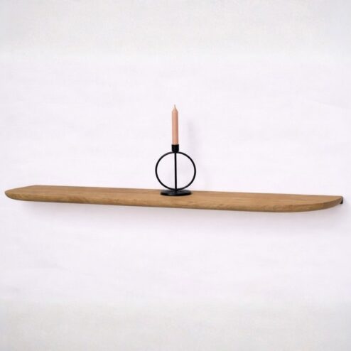 Mette Wandplank zwevend Naturel 140cm