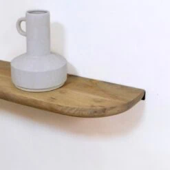 Mette Wandplank zwevend Naturel 40cm