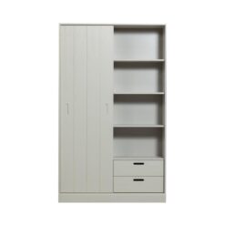 Mila Schuifdeurkast Dennenhout Dust 120cm