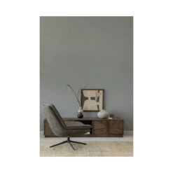 Milaro Draaifauteuil Bruin Melange