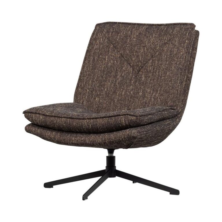 Milaro Draaifauteuil Bruin Melange