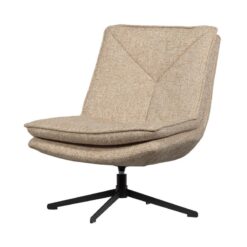 Milaro Draaifauteuil Naturel Melange